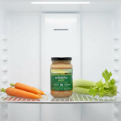 ABBCo Beef Bone Broth Concentrate, Made with New Zealand Beef, Halal, Savoury Cooking Stock Base for Soups, Gravies & Sauces, Just Add Hot Water.
