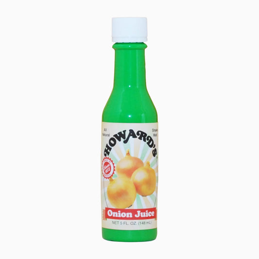 Howard’s Onion Juice, 5 fl oz | Pure Liquid Onion Seasoning | All-Natural Flavor Enhancer for Cooking, Marinades, Dressings & Sauces | No Artificial Preservatives