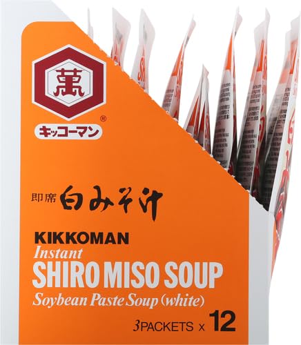 Kikkoman Instant Shiro Miso Soup, 3 ct, 1.05 oz