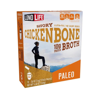 LonoLife Save on Select Chicken Flavored Bone Broth Protein Powders