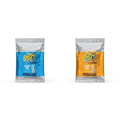 Sqwincher Zero Sugar Free Qwik Stiks (Mixed Berry, 50 Count) and (Orange, 50 Count)