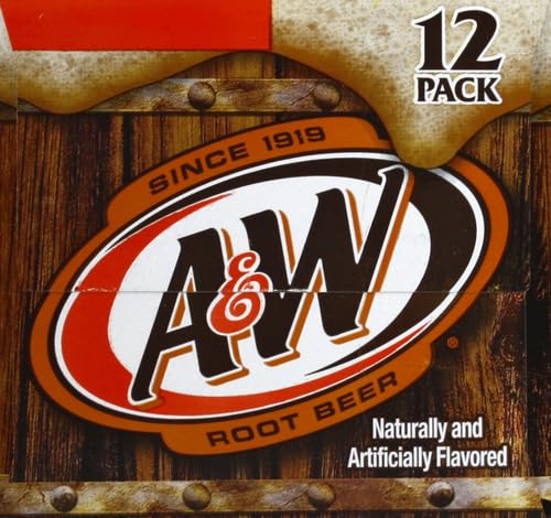 A&W Root Beer Cans | 12 fl. oz. | 12 Pack | Pack of 2