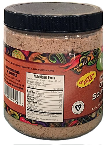 Vogue Cuisine Onion Soup & Seasoning Base 12oz - Low Sodium, Gluten Free, All Natural Ingredients