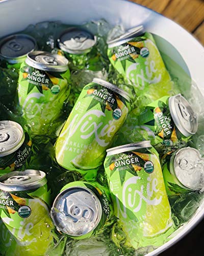 Nixie Organic Lime Ginger Sparkling Water 8 Pack, 12 FZ