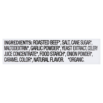 Better Than Bouillon Organic Roasted Beef Base, Made with Seasoned Roasted Beef, USDA Organic, Blendable Base for Added Flavor, 38 Servings Per Jar, 8 OZ (Single)