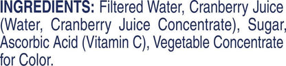 Ocean Spray Cranberry Cocktail Juice Drink | Pack of 12 | 10 Ounce Bottles | 60 Fl Oz Total