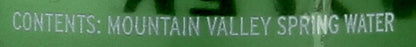 Mountain Valley Water, Water Spring Glass, 33.8 Fl Oz