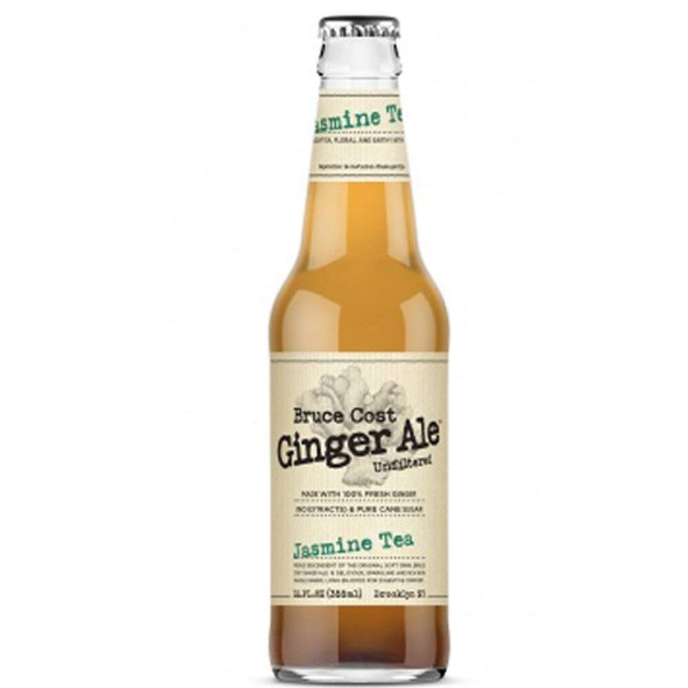Bruce Cost Fresh Ginger Ale Jasmine Green Tea - Case of 12