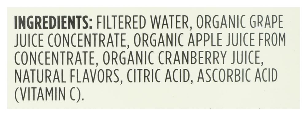 365 by Whole Foods Market, Organic 100% Juice Flavored Juice Blend from Concentrate, Grape Cranberry, 64 fl oz