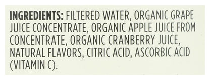 365 by Whole Foods Market, Organic 100% Juice Flavored Juice Blend from Concentrate, Grape Cranberry, 64 fl oz
