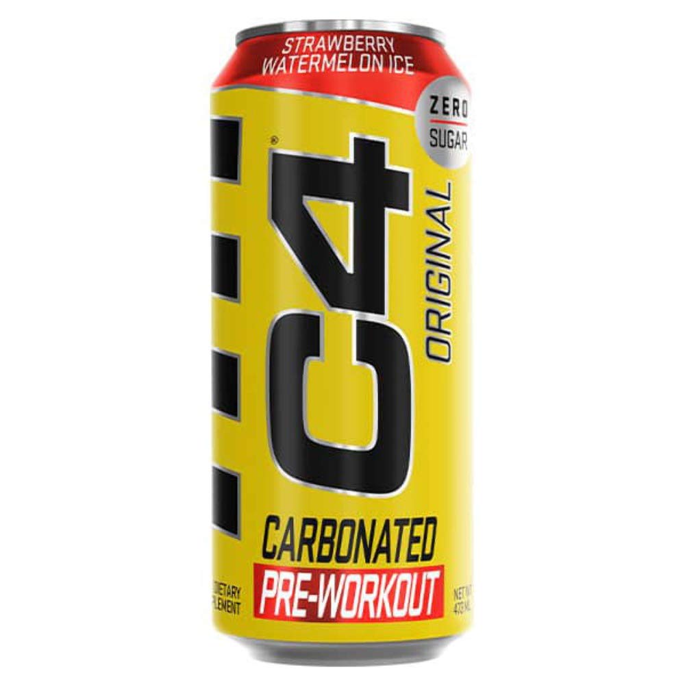 C4 Energy Strawberry Watermelon Ice Performance Energy Drink 16 oz