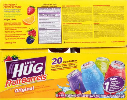 Little Hug 4 Flavor Team Pack Fruit Drink, 8 oz