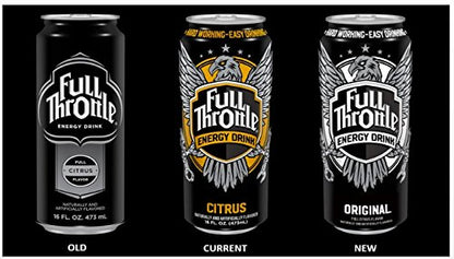 Full Throttle Citrus Energy Drink, 16 Fl Oz Can