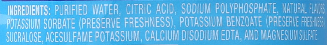 Splash Refresher Acai Grape Flavored Water, 16.9 Fl Oz, Plastic Bottle Pack of 18