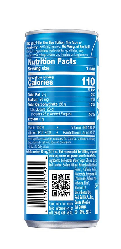 Red Bull The Sea Blue Edition Juneberry (8.4oz)