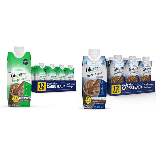 Glucerna Hunger Smart Meal Size Shake, Diabetic Meal Replacement & Protein Smart Nutritional Shake, Diabetic Protein Drink