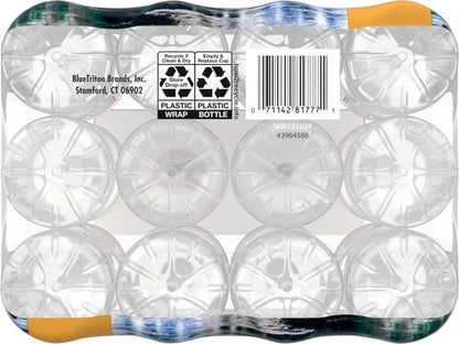Arrowhead Mountain Spring Water Bottles, 24 Pack - Still Bottled Water with Naturally Occurring Minerals & Electrolytes for Taste - 12 Fl Oz