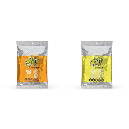 Sqwincher Zero Qwik Stik Sugar Free Orange and Lemonade Flavor Electrolyte Hydration Drink Mix (50 Count)