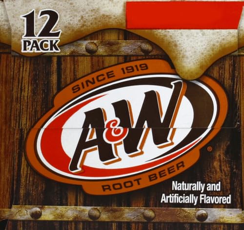 A&W Root Beer Cans | 12 fl. oz. | 12 Pack | Pack of 2