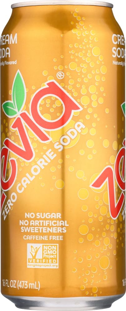 Zevia, Soda Cream SF, 16 Fl Oz