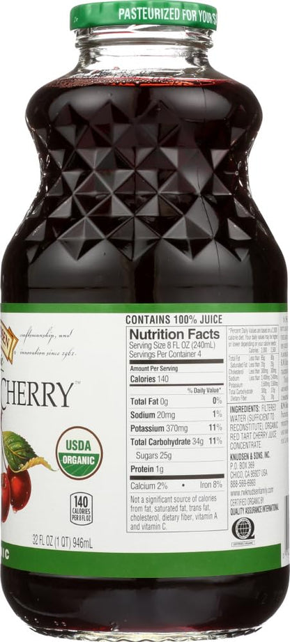 Knudsen Just Juice, Tart Cherry 32 fl.oz (Pack of 6)