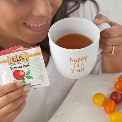 MILLIE'S SIPPING BROTH Steepable Vegetable Broth with Savory Seasonings for Snack Urges | Vegan, Keto, Gluten Free, Intermittent Fasting, and natural | (4 Pack Assortment - 12 Broth Bags Total)
