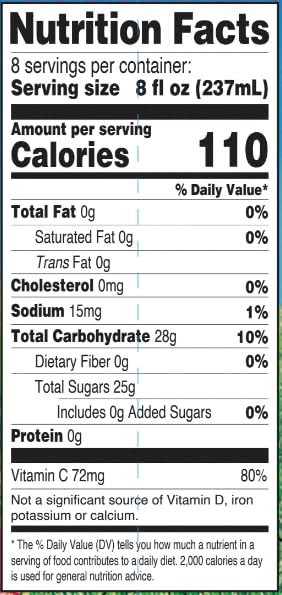 Langers 100% Juice with Vitamin C, Apple Cranberry, 64 Fl Oz (Pack of 8)
