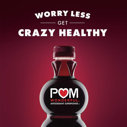 POM Wonderful 100% Pomegranate Juice, 8 Fl Oz (Pack of 8)
