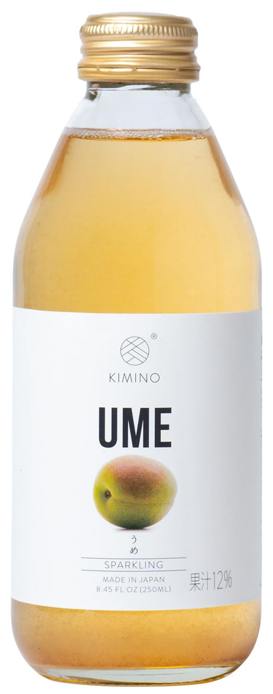 KIMINO DRINKS Sparlking Ume Juice, 8.45 FZ