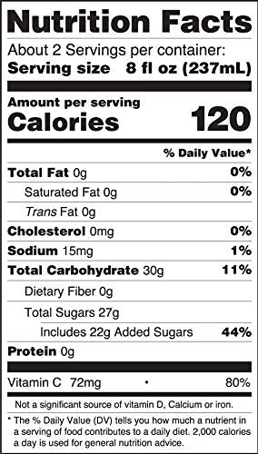 Langers Grape Juice Cocktail, 15.2 Fl Oz (Pack of 12)