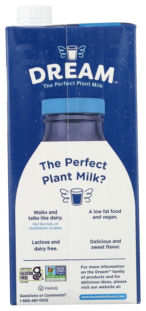 Rice Dream Classic Original Organic Rice Drink, 32 fl oz, (Pack of 12)