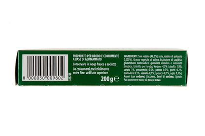 Star: "Il Mio Dado Vegetale" Bouillon Cubes, Vegetable Taste * Pack of 20, 10g Each *