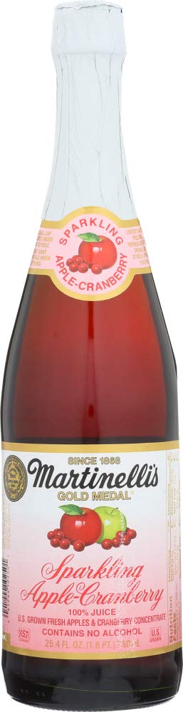 Martinellis Gold Medal (NOT A CASE) Sparkling Juice Apple Cranberry