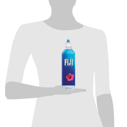 FIJI Natural Artesian Water, 23.7 Fl Ounce Bottle (Single)