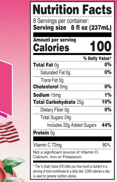 Langers White Cranberry Juice Cocktail, 64 Fl Oz (Pack of 8)