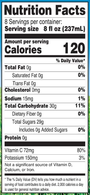 Langers 100% Apple Orange Pineapple Juice, 64 Fl Oz (Pack of 8)