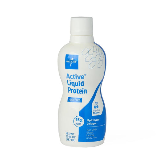 Medline Active Liquid Protein, Cherry, Sugar Free, 30 oz