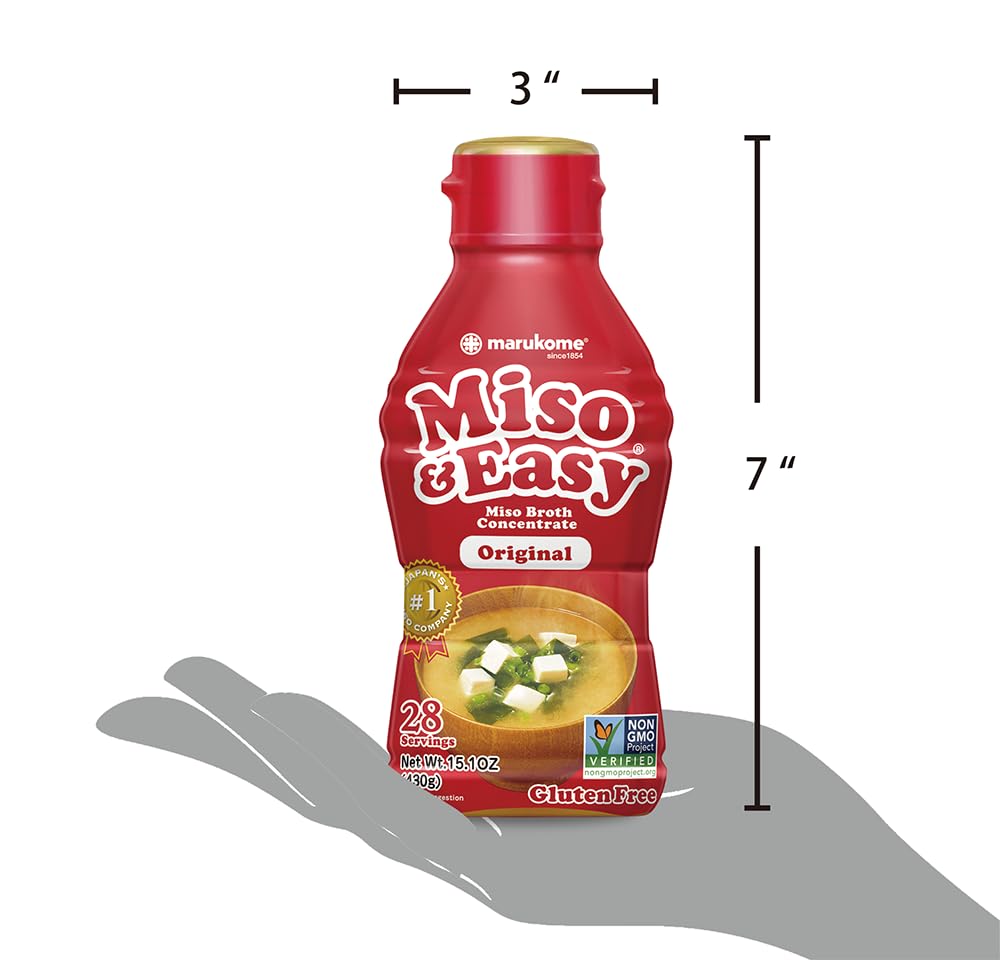 Marukome Miso & Easy Original, 15.1-Ounce