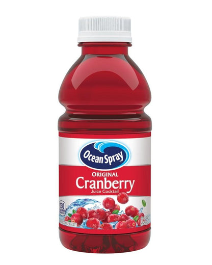 Ocean Spray Cranberry Cocktail Juice Drink | Pack of 12 | 10 Ounce Bottles | 60 Fl Oz Total