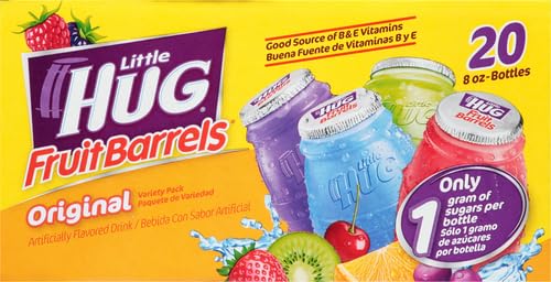 Little Hug 4 Flavor Team Pack Fruit Drink, 8 oz
