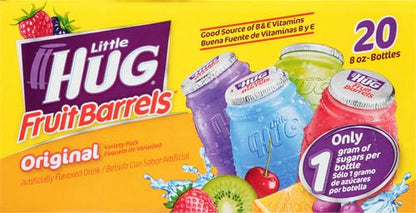 Little Hug 4 Flavor Team Pack Fruit Drink, 8 oz
