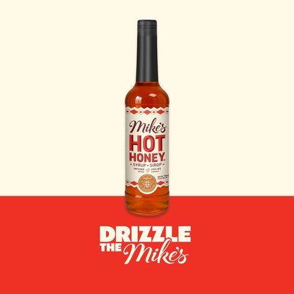 Mike's Hot Honey - Original Hot Honey Drink Syrup for Coffee, Cocktails, Tea & Lemonade - 750ml (25.4 fl oz) Bottle