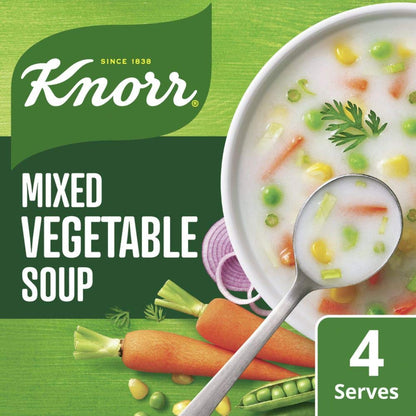 Knorr Classic Mixed Vegetable Soup Mix 40g, Serves 4 (5-pack)