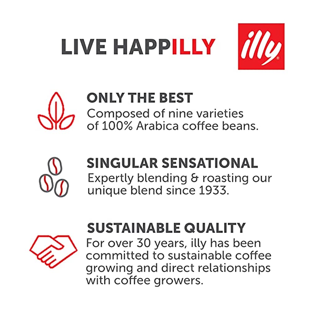 illy Ready To Drink Coffee – Latte Macchiato Cold Brew Cans - 100% Arabica - Smooth & Refreshing Taste - Convenient, Easy to Carry Drink with Milk – 8.45 oz