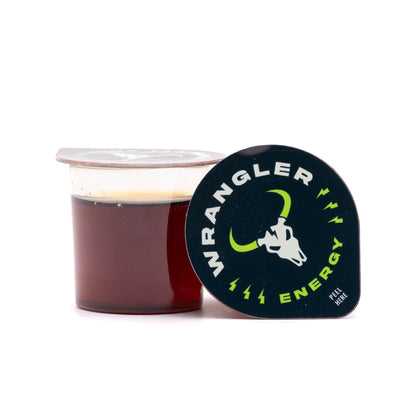 Wrangler Energy by Java House - Single Serve Liquid Energy Drink Concentrate Pods - Peel and Pour - Lightly Sweet Tangy Energy - Pack of 12