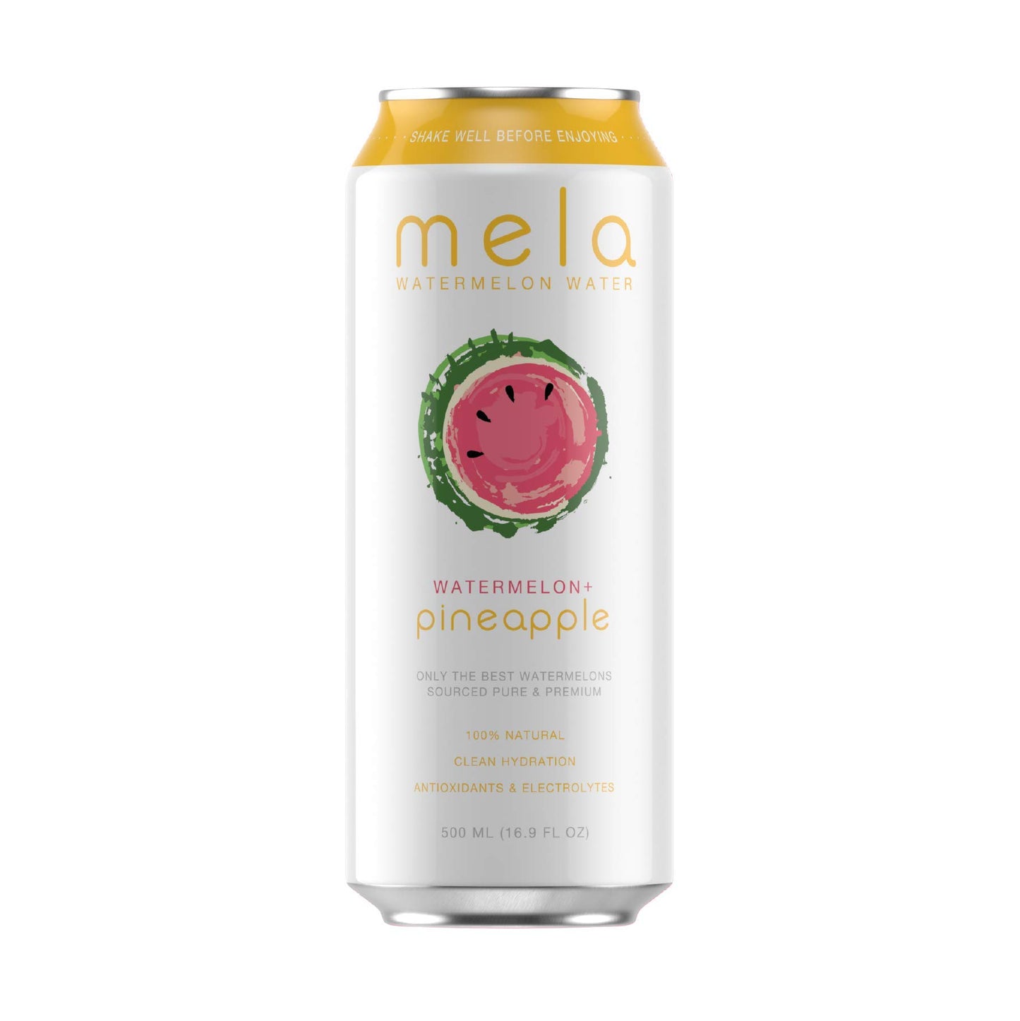 Mela Watermelon Water - Watermelon + Pineapple | 12 Pack | 100% Natural Watermelon Juice + Pineapple