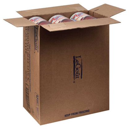 LeGout Au Jus Beef Stock 48 ounces Pack of 12
