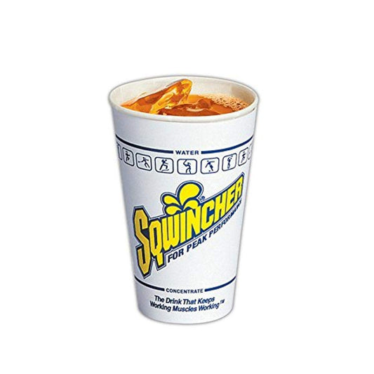 Sqwincher 200101 Cold Drink Cups, White, 12 oz. (Pack of 2000)