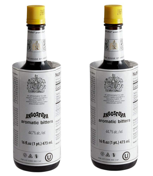 Angostura Aromatic Cocktail Bitters - 16 Ounce Bottle - PACK OF 2