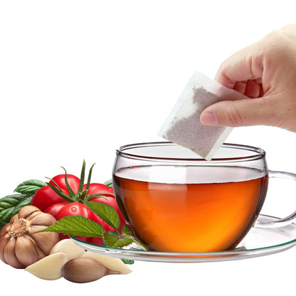 MILLIE'S TOMATO BASIL SIPPING BROTH | Vegetable Broth with Savory Seasonings for Snack Urges | Vegan, Keto, Gluten Free, Intermittent Fasting, and natural | (6 Pack - 72 Broth Bags Total)